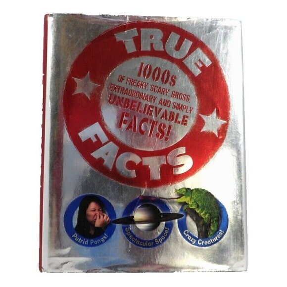 TRUE FACTS 1000's of fun facts, coffee table hard cover book, JOHN GUEST 2007 - Picture 1 of 8